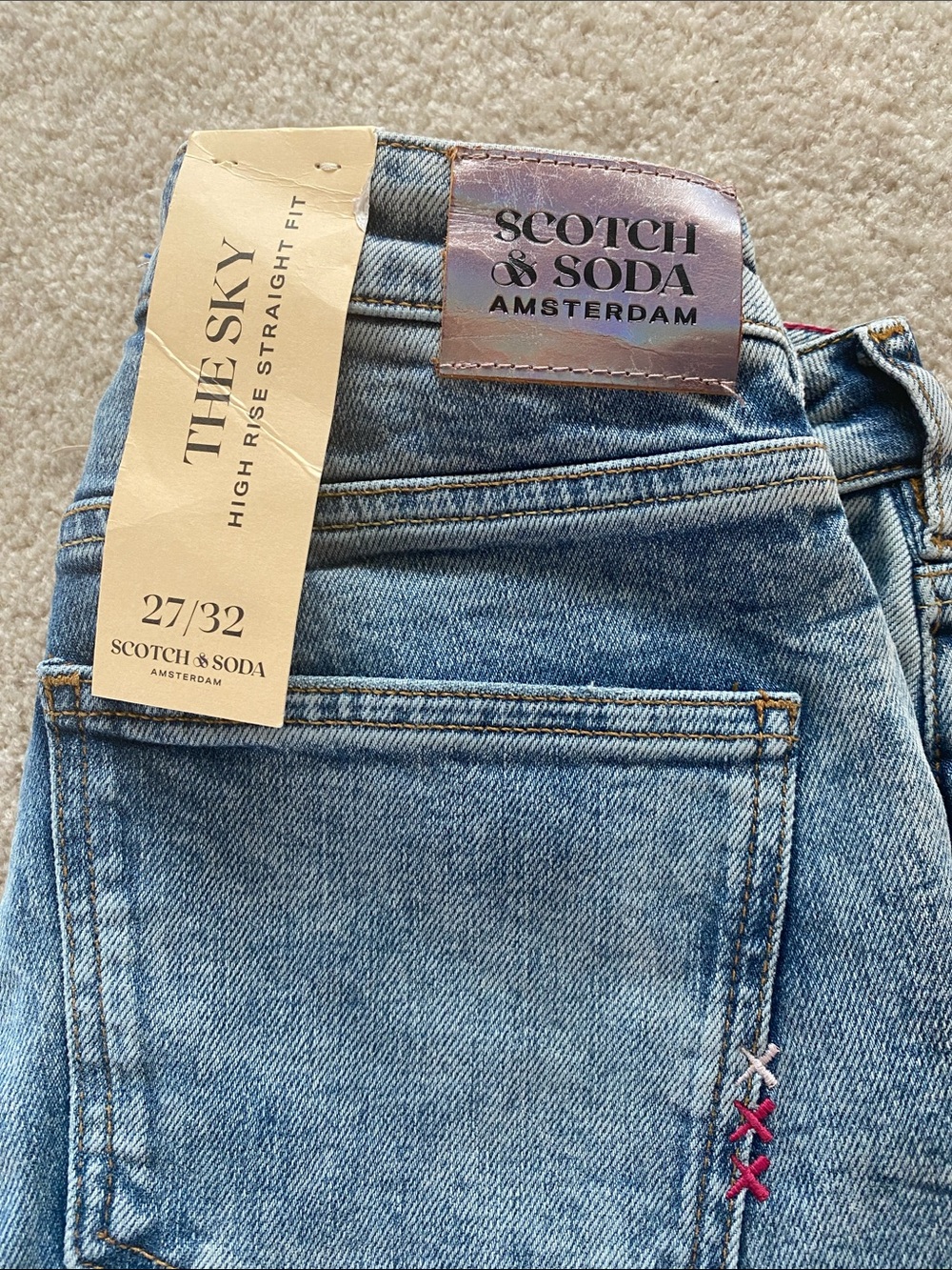 Scotch & Soda NWT The Sky size 27/32 jeans - Picture 3 of 12